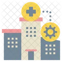 Krankenhaus Gesundheit Pflege Symbol