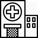Krankenhaus Gebaude Medizin Icon