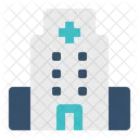 Krankenhaus Gebaude Krankenstation Icon