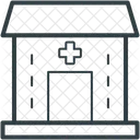 Krankenhaus Gebaude Medizin Icon