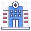 Krankenhaus Gebaude Patient Icon