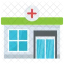 Krankenhaus Medizin Gebaude Icon