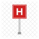 Krankenhaus Zeichen  Symbol