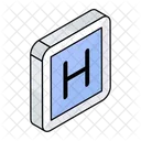 Krankenhaus Symbol Gesundheitswesen Zeichen Symbol