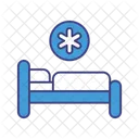 Krankenhausbett  Symbol