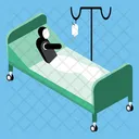 Krankenhausbett  Icon