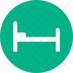 Krankenhausbett  Symbol