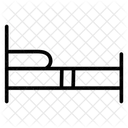 Krankenhausbett  Symbol