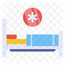 Krankenhausbett  Symbol