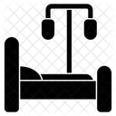 Krankenhausbett  Symbol