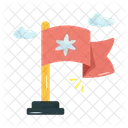 Krankenhausflagge  Symbol