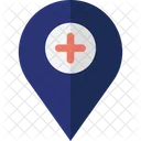 Standort des Krankenhauses  Icon