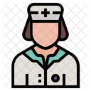 Krankenschwester Job Avatar Symbol