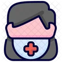 Krankenschwester Arzt Frau Icon