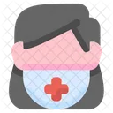 Krankenschwester Arzt Frau Icon