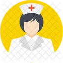 Krankenschwester Arzt Assistent Symbol