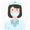 Krankenschwester Krankenhaus Pflege Icon