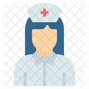 Krankenschwester Arzt Avatar Symbol