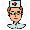 Krankenschwester Weiblich Icon