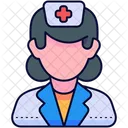 Krankenschwester Krankenschwestern Frau Icon