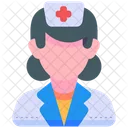 Krankenschwester Krankenschwestern Frau Icon