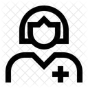 Krankenschwester  Symbol