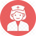 Krankenschwester Krankenhaus Krankenschwester Symbol