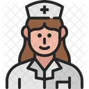 Krankenschwester Beruf Avatar Symbol