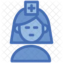 Krankenschwester Arzt Chirurg Symbol