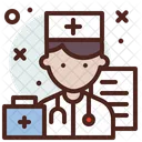 Krankenschwester Arzt  Icon