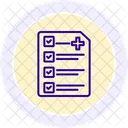 Krankenstand  Symbol