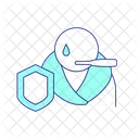 Krankenversicherung für Patienten  Symbol