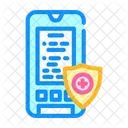 Gesundheit Versicherung App Symbol