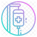 Kochsalzlosung Tasche Patient Symbol