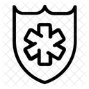 Medizin Sicherheit Versicherung Symbol
