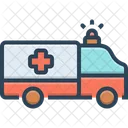 Sanitater Krankenwagen Notfall Symbol