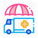 Krankenwagen  Symbol