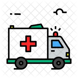 Krankenwagen  Symbol