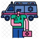 Krankenwagen  Symbol