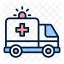 Krankenwagen Notfall Beforderung Symbol