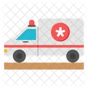 Krankenwagen Krankentransport Krankenfahrzeug Symbol