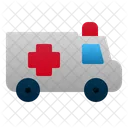 Krankenwagen Auto Transport Symbol
