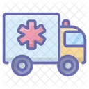 Rettungsdienst Krankenwagen Krankenhausambulanz Symbol