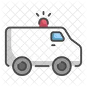 Krankenwagen Krankenwagen Notfallfahrzeug Symbol