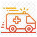 Krankenwagen Notfall Medizin Symbol