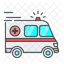 Krankenwagen Auto Notfall Symbol