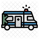 Krankenwagen Auto Lieferwagen Symbol