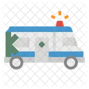 Krankenwagen Auto Lieferwagen Symbol