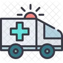 Krankenwagen Notfall Auto Symbol