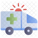 Krankenwagen Fahrzeug Notfall Symbol